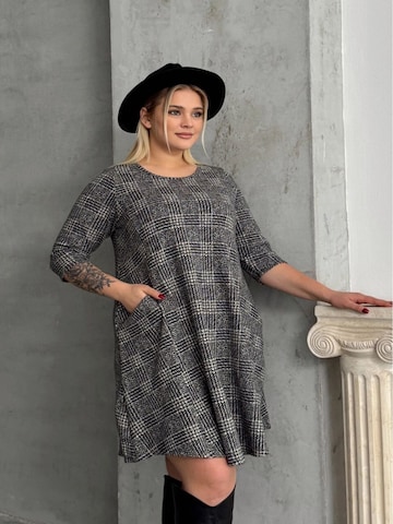 Stil Diva Dress in Grey