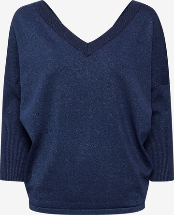 SAINT TROPEZ - Pullover 'Kila' em azul: frente