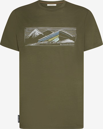 žalia ICEBREAKER Marškinėliai: priekis