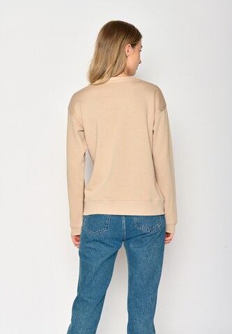 Felpa 'Bike ' di GREENBOMB in beige
