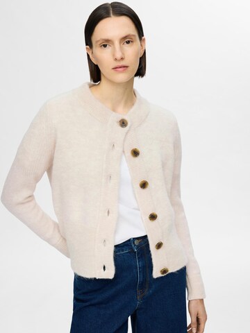 SELECTED FEMME Kardigán 'Sia' - bézs: elől