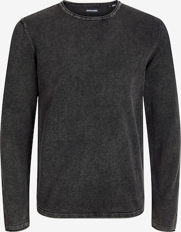 JACK & JONES Sweater 'Leo' in Black: front