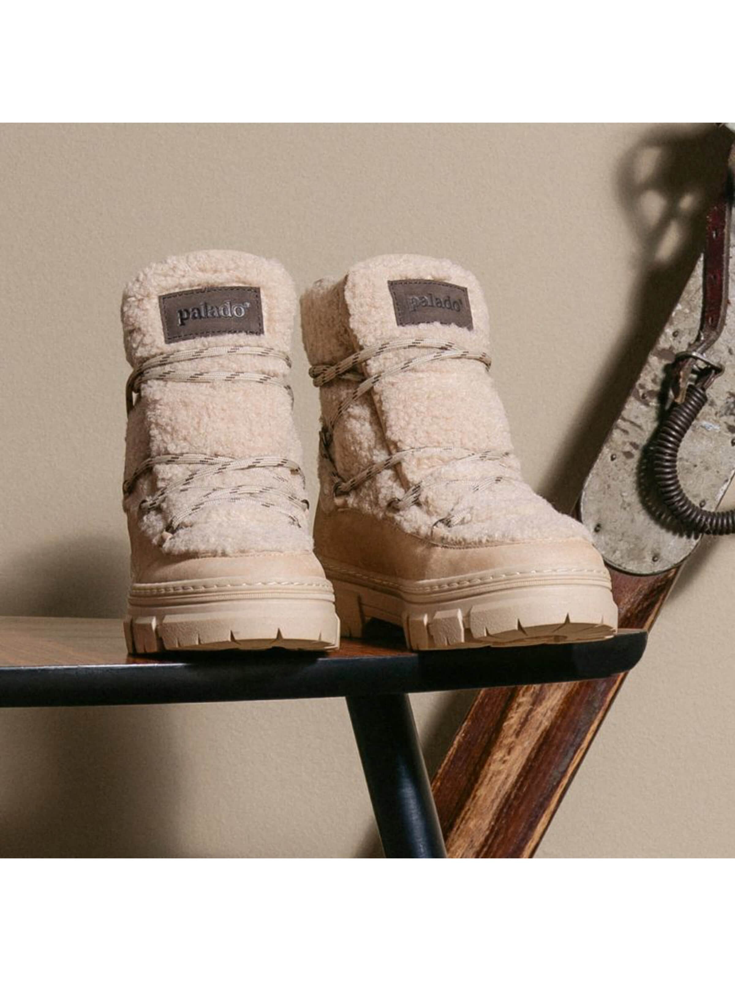 Palado Boots 'Palado Grera'‌‌‌ in Beige