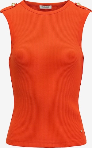 Haut Salsa Jeans en orange : devant