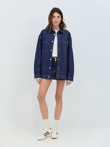 Gonna di Cie Cie in blu: frontale