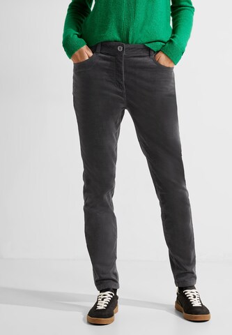 CECIL Skinny Pants in Grey: front