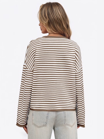 Imily Bela Cardigan i brun: tilbage