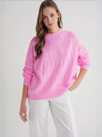 MixRay Pullover in Pink