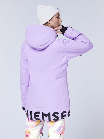 CHIEMSEE Outdoor Jacket in Purple