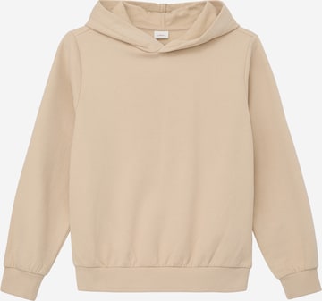 s.Oliver Sweatshirt in Beige: predná strana