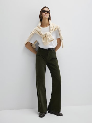 Mavi Flared Hose 'Malibu' in Grün