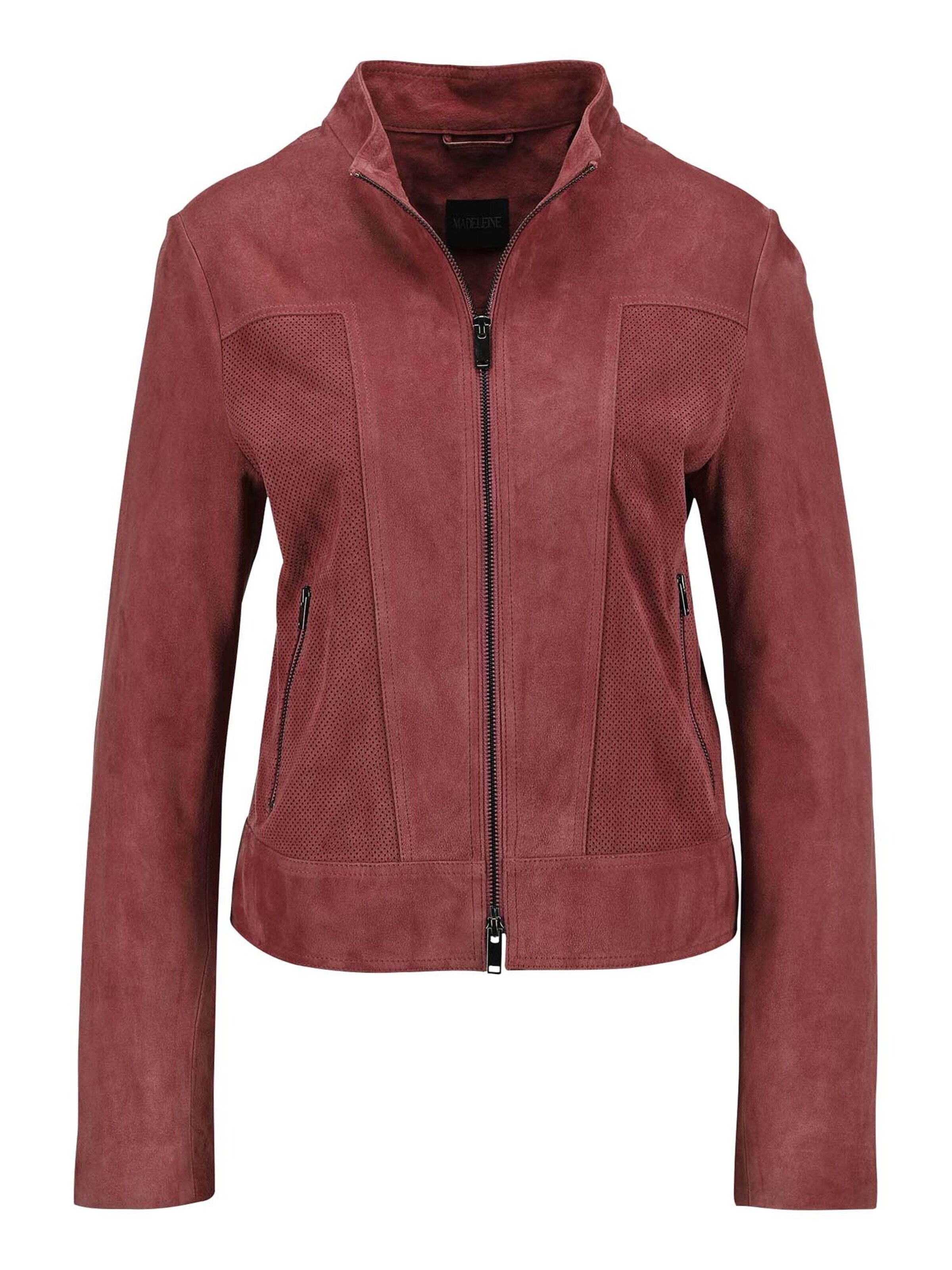 MADELEINE Between-season jacket in Cherry red, Item view