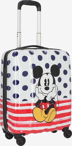 American Tourister Trolley in Wit