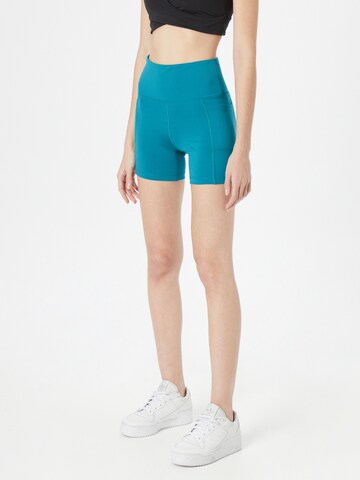 Skinny Pantaloni sport de la Bally pe albastru: față