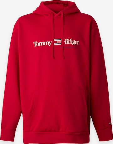 Bluză de molton de la TOMMY HILFIGER pe roșu: față