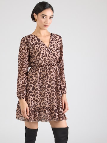 Hailys Šaty 'Ro44mina' – hnědá: přední strana