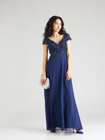 LUXUAR Βραδινό φόρεμα σε μπλε