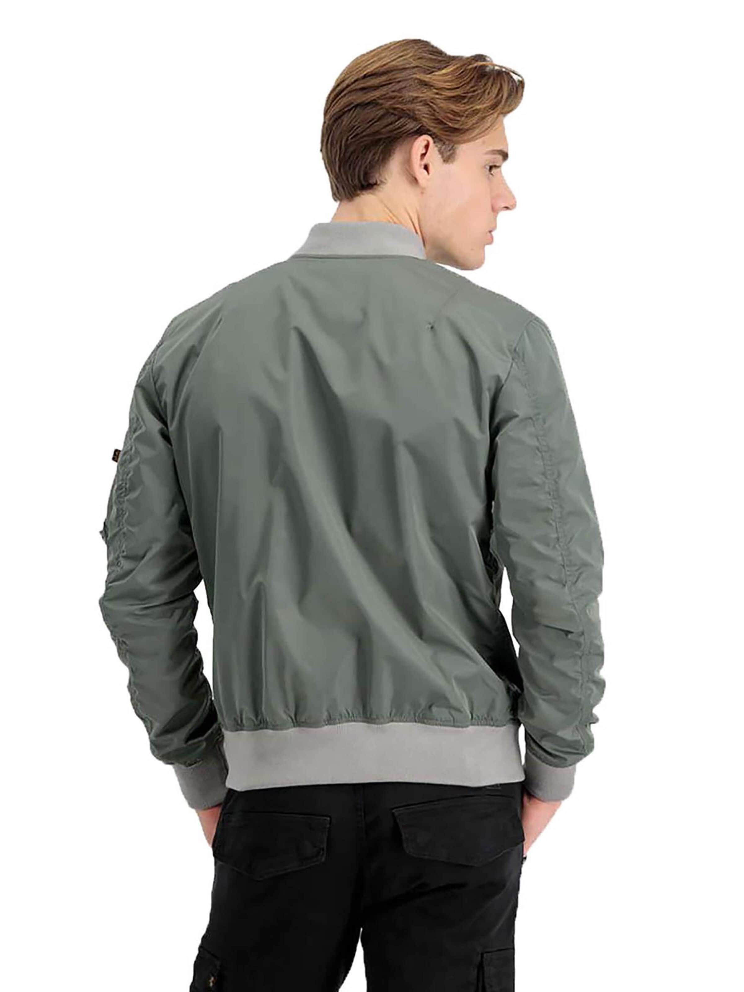 ALPHA INDUSTRIES Φθινοπωρινό και ανοιξιάτικο μπουφάν 'MA-1 TTC' σε πράσινο