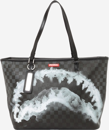 Cabas 'SIP N’ SMOKE' Sprayground en noir : devant