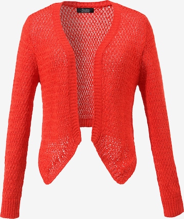 Aniston SELECTED Knit Cardigan in Red: front