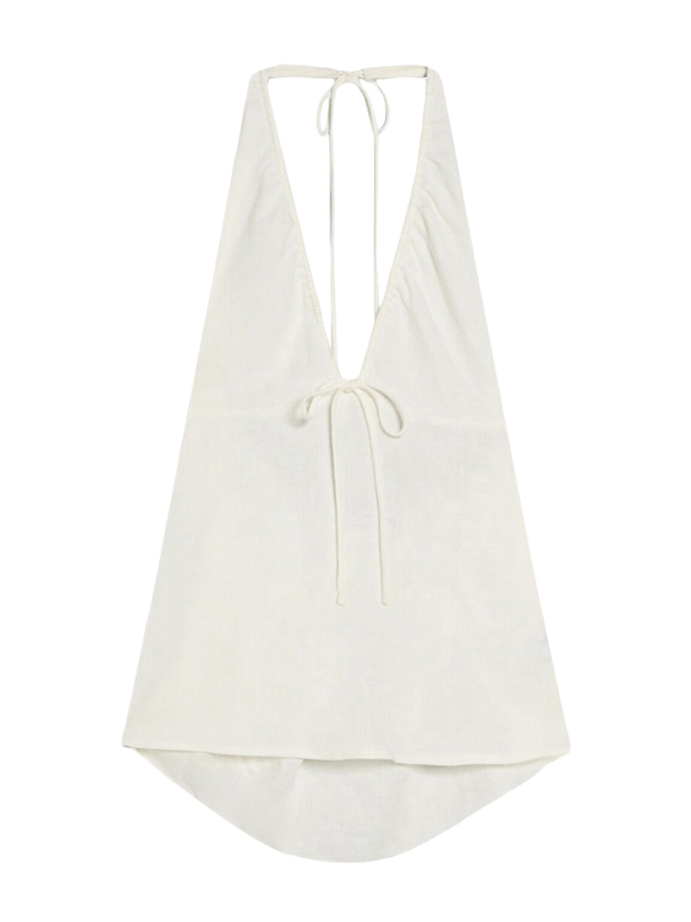 Bershka Toppi värissä offwhite, Tuotenäkymä