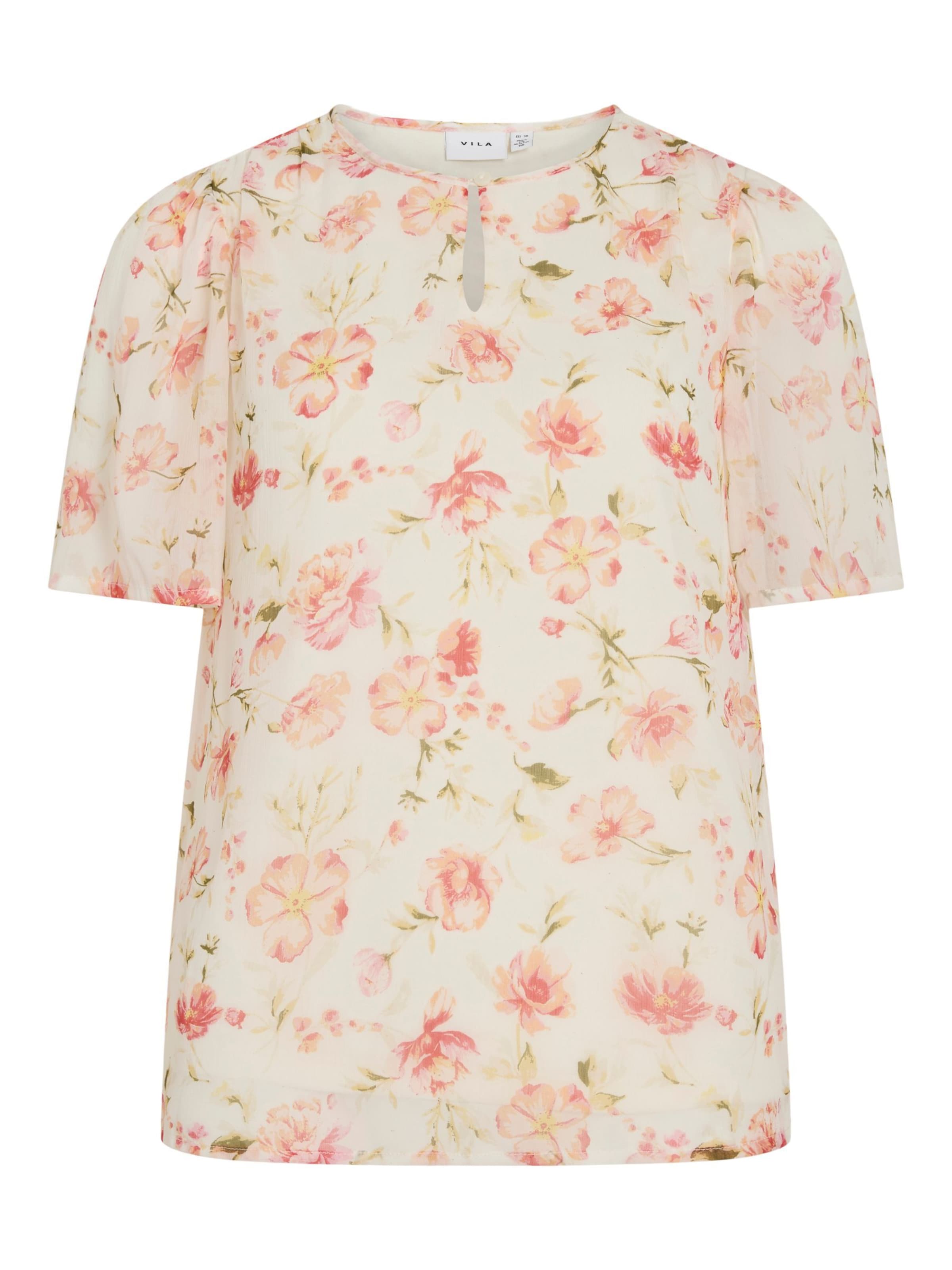 VILA Bluse i hvid: forside