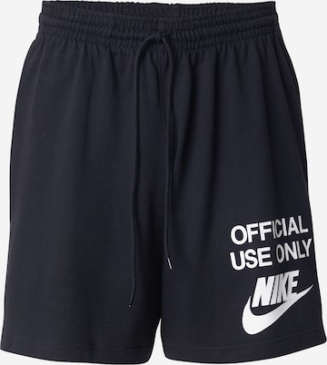 Nike Sportswear Püksid 'CLUB OFFICIAL', värv must: eest vaates