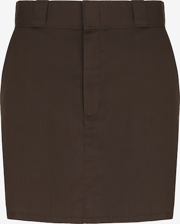 Jupe DICKIES en marron : devant