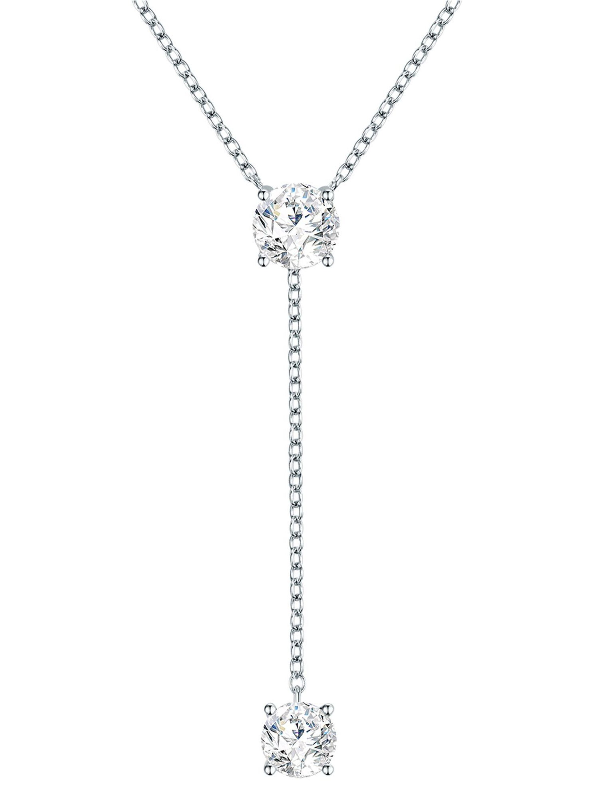 Lulu & Jane Ketting in Zilver: voorkant