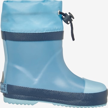 PLAYSHOES Rubber boot 'Gummistiefel Basic' in Blue