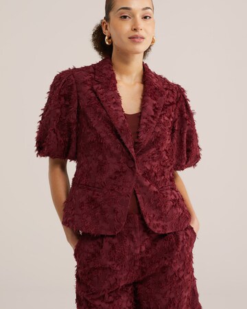 WE Fashion - Blazer en rojo: frente