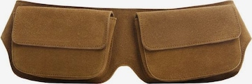 MANGO Fanny Pack 'Beatriz' in Brown: front