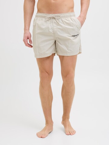 JACK & JONES - Bermudas 'JPSTNaxos' en gris: frente