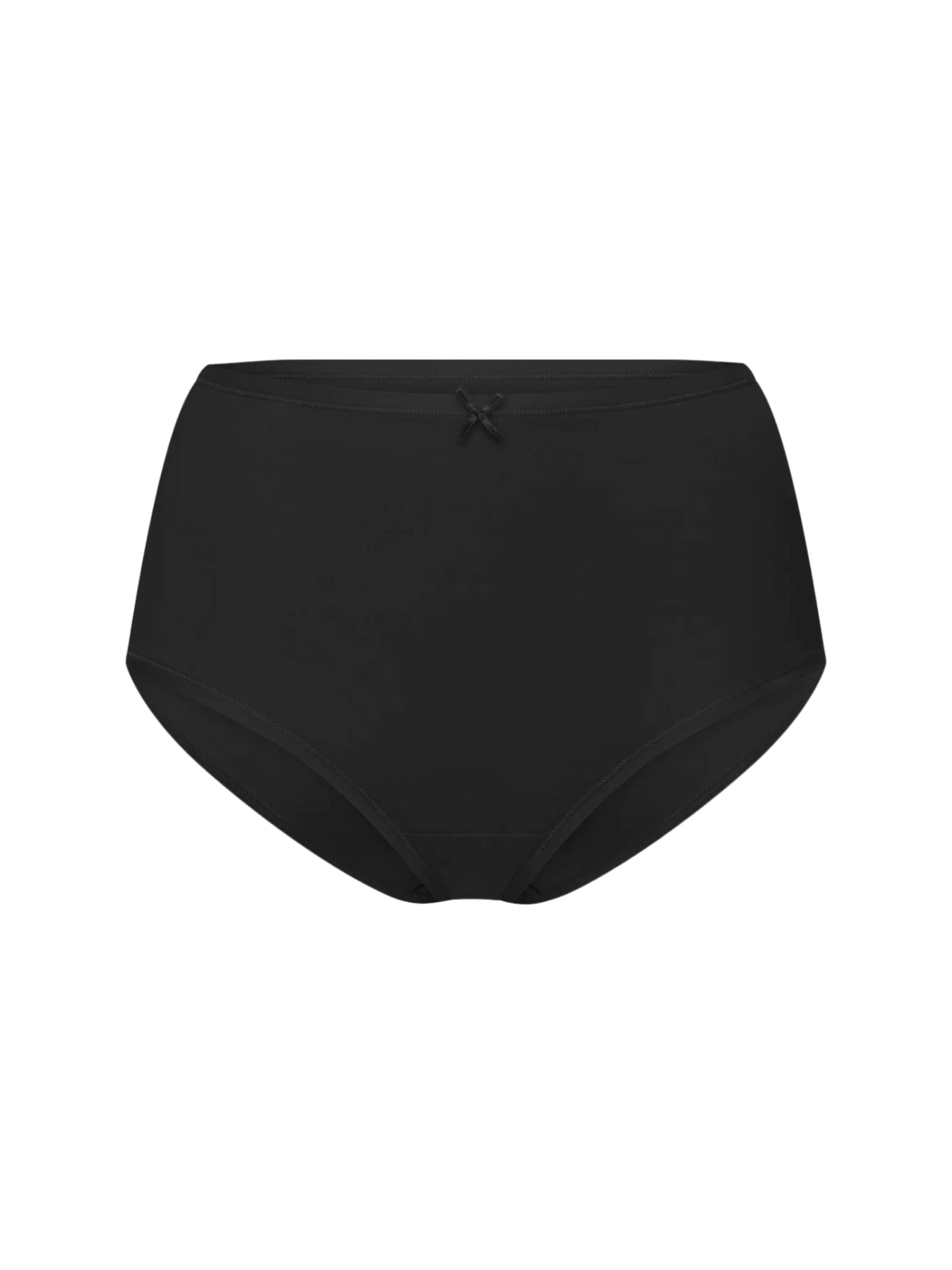 cfab (formerly creamy fabrics) Panty 'High Waist Cotton' in Black, Item view