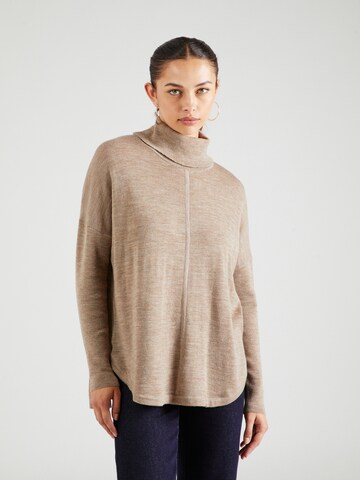 Pull-over 'Puk' Claire en beige : devant