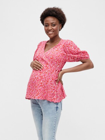 Vero Moda Maternity Blouse 'HENNA' in Pink: front