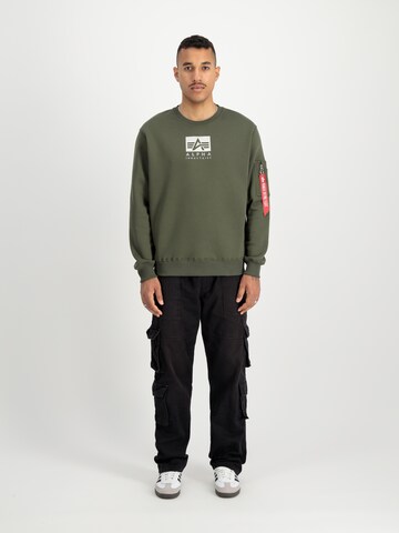 ALPHA INDUSTRIES Mikina - Zelená