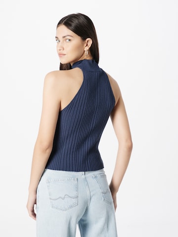 TOPSHOP Knitted top in Blue
