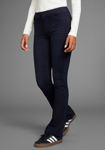 ARIZONA Boot cut Jeggings in Blue: front