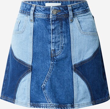 River Island Rok in Blauw: voorkant