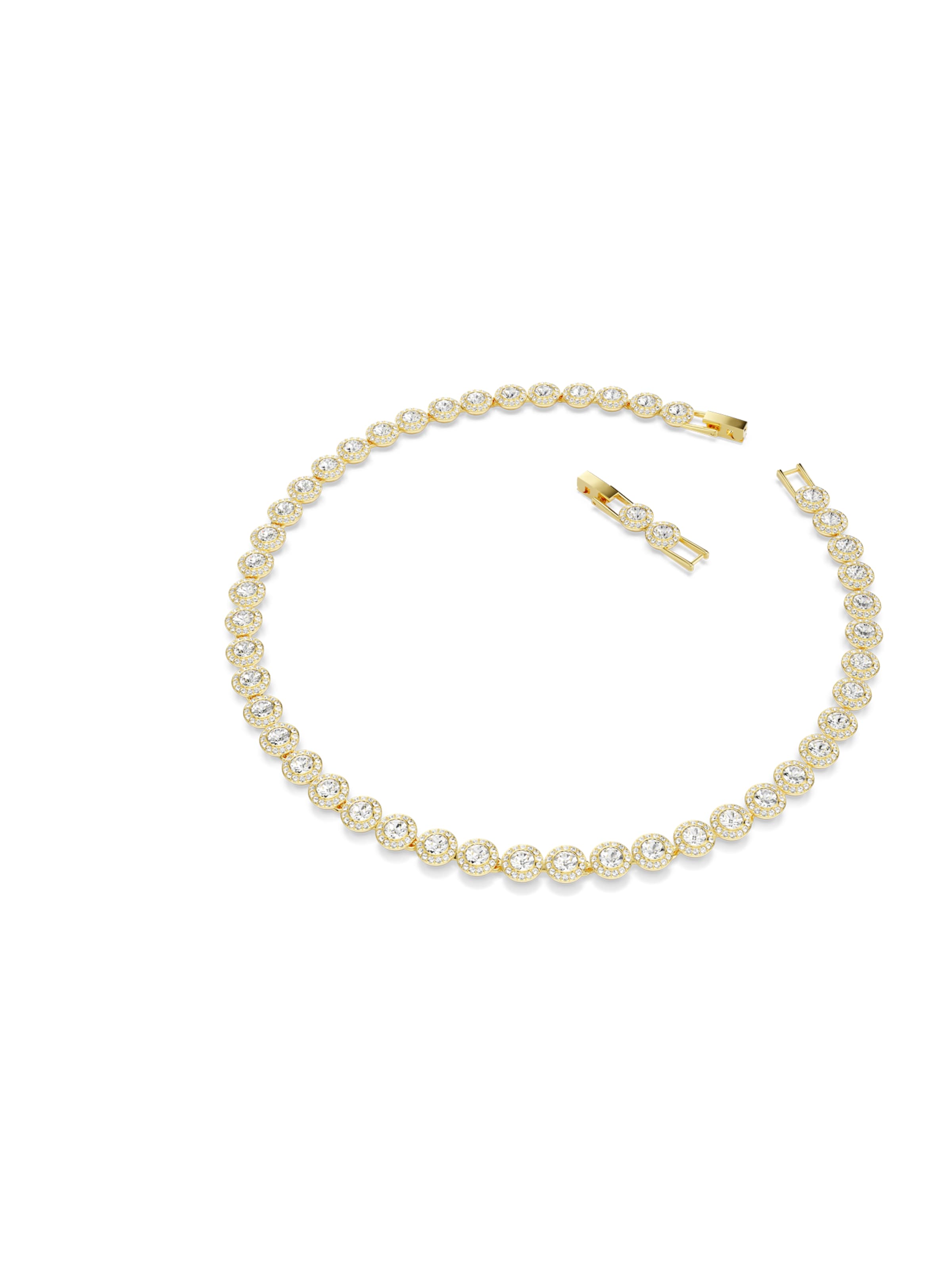 Swarovski Kette  'Una' in Gold