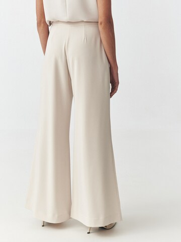 Wide Leg Pantalon TATUUM en beige