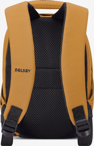 Delsey Paris Backpack 'Securban' in Yellow