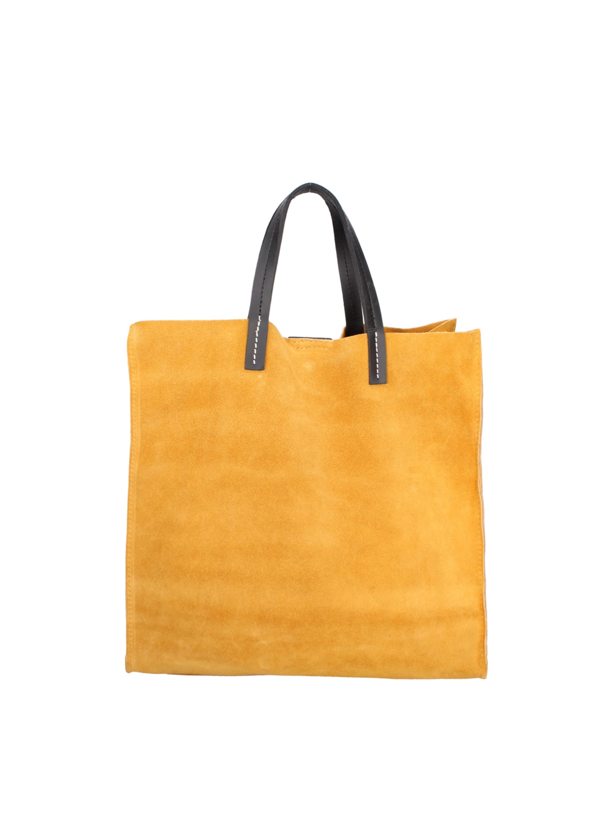 Shopper di Gave Lux in giallo: frontale