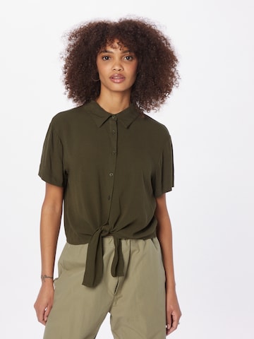 ABOUT YOU Blouse 'Cornelia' in Groen: voorkant