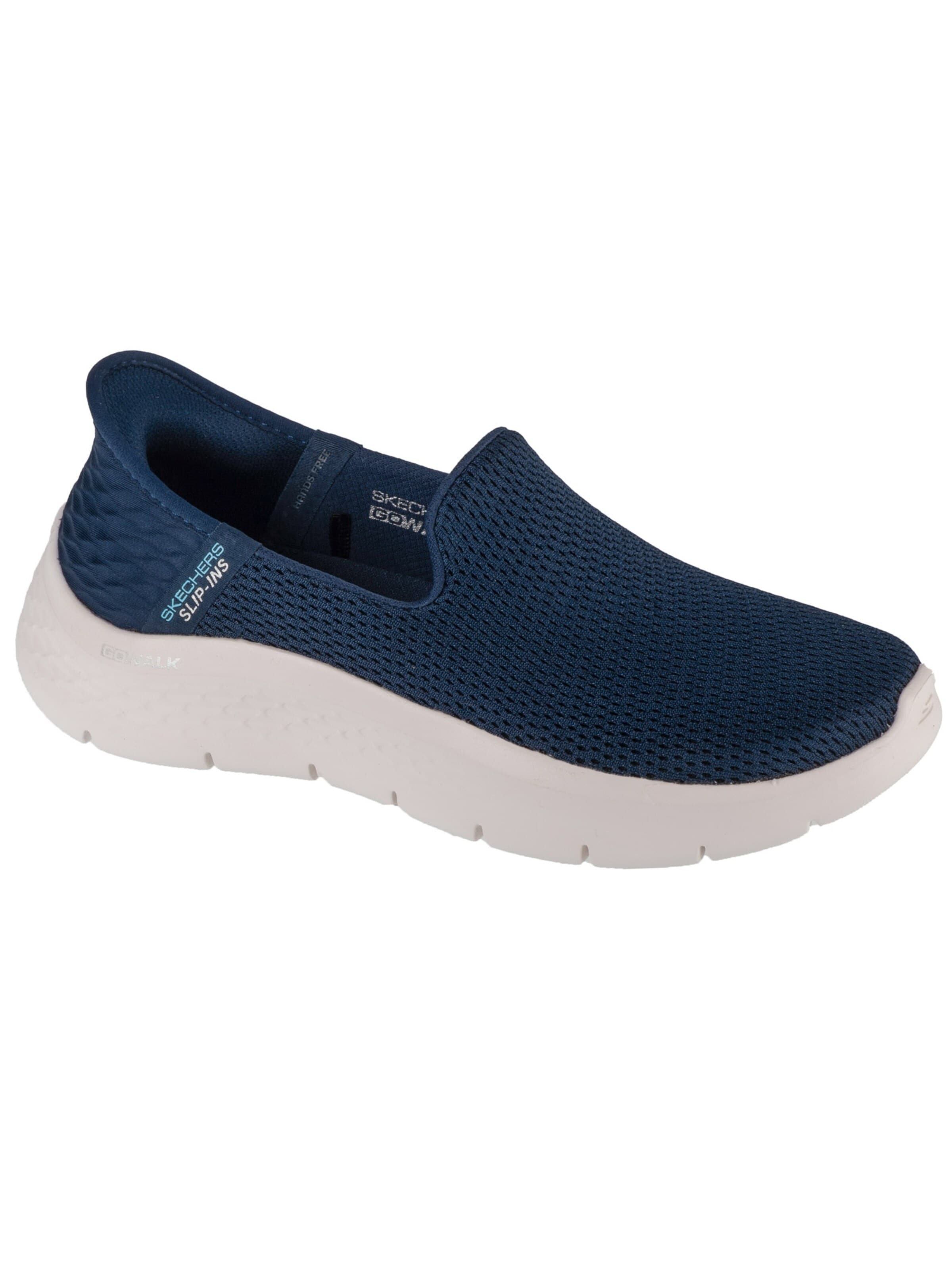 SKECHERS Slip-on 'GO WALK' in Blauw: voorkant