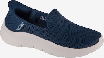 SKECHERS Slip-on 'GO WALK' in Blauw: voorkant
