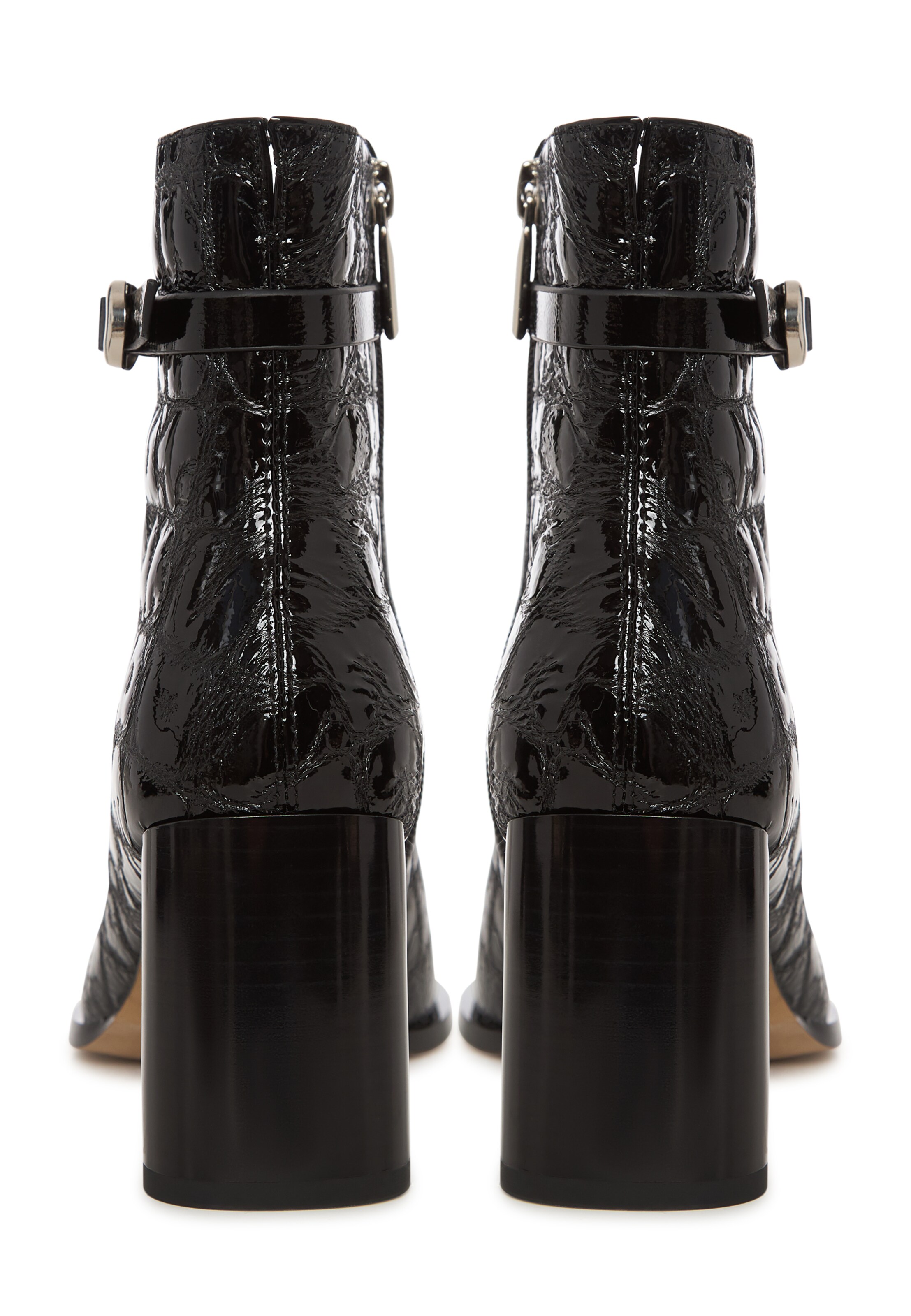 CESARE GASPARI Stiefelette in Schwarz