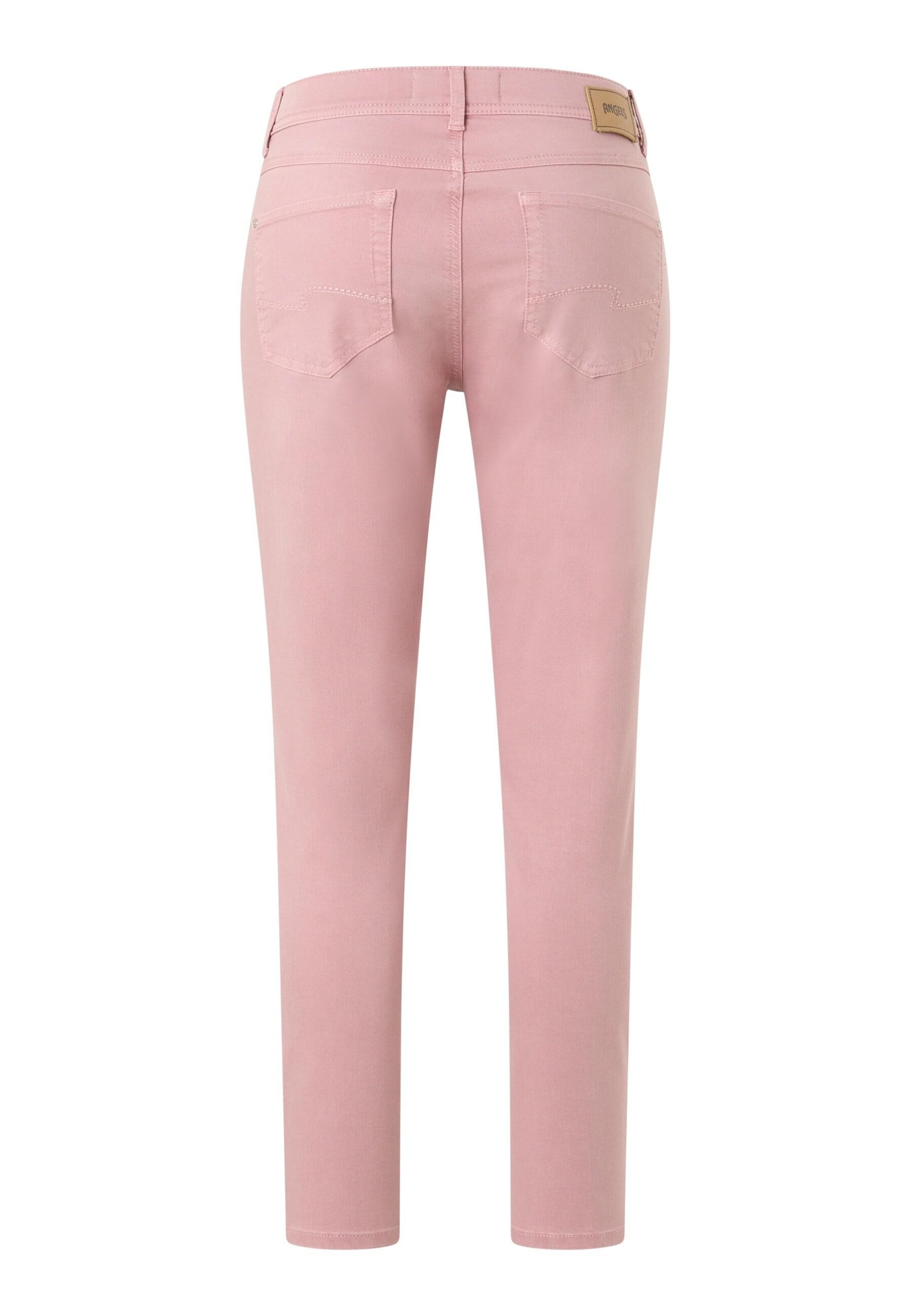 Angels Slim fit Pants 'Ornella' in Pink