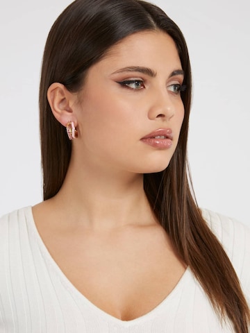 GUESS Earrings in Pink: front
